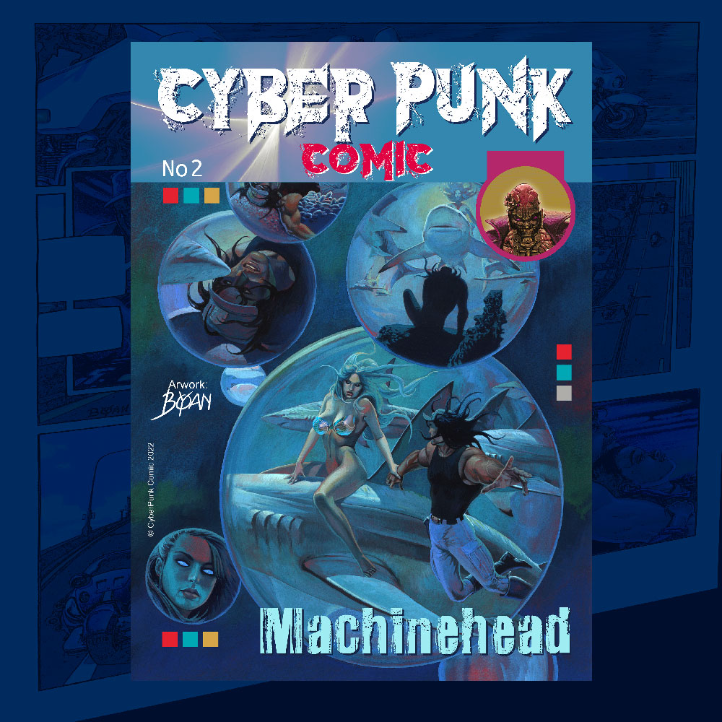 CyberPunk COMIC third preview